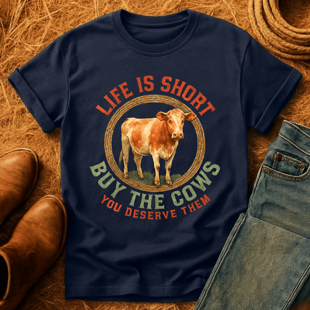 Life's Short, Buy Cows T-Shirt