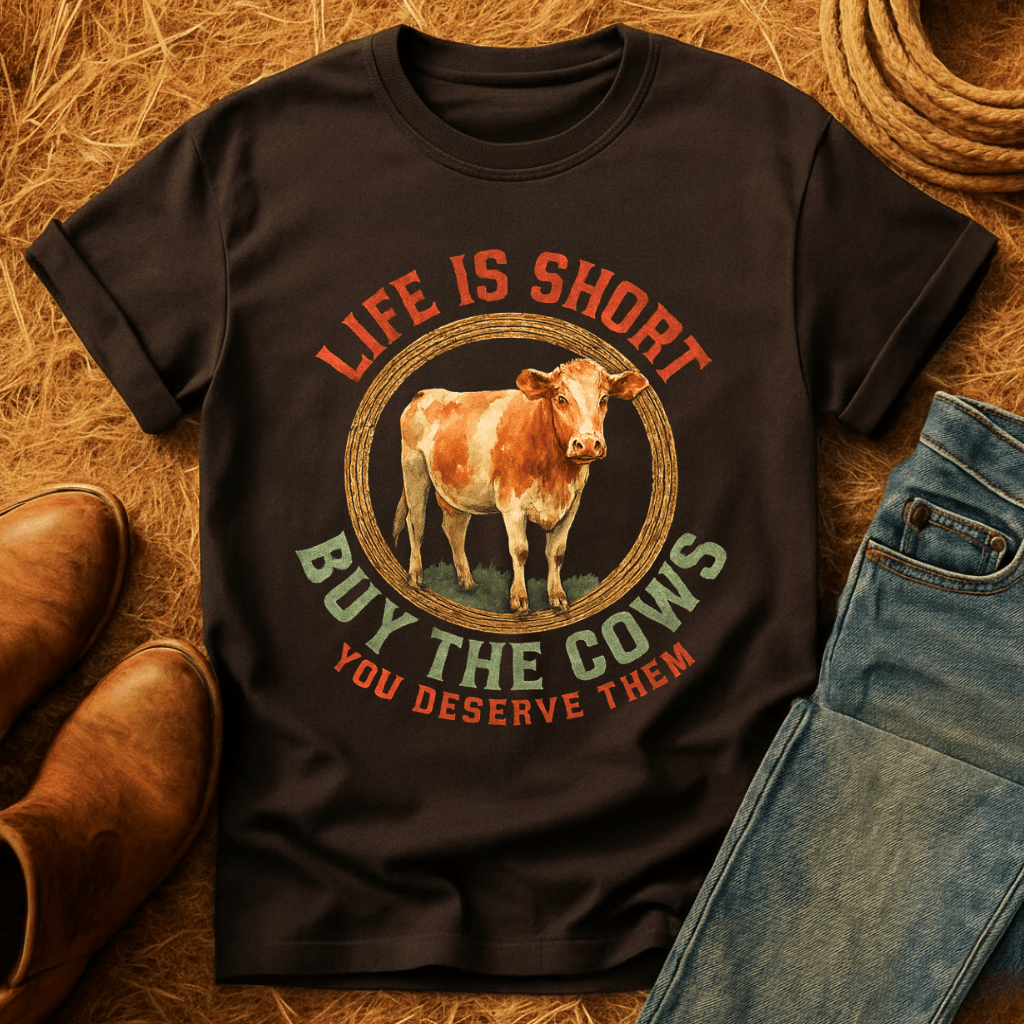 Life's Short, Buy Cows T-Shirt