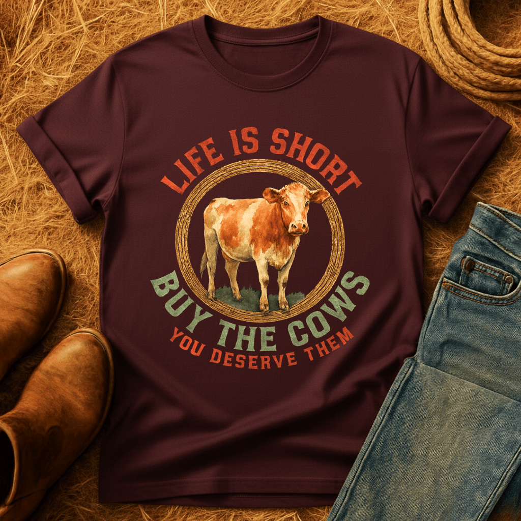 Life's Short, Buy Cows T-Shirt