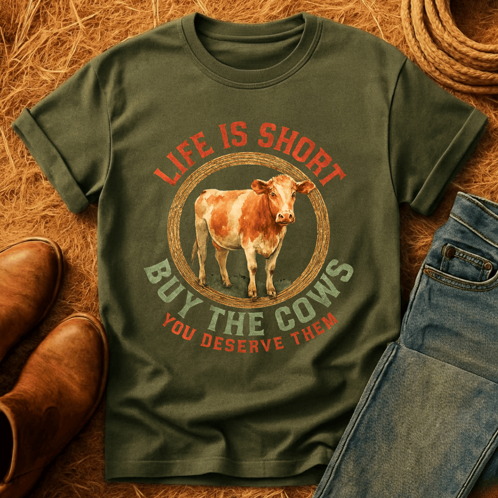 Life's Short, Buy Cows T-Shirt