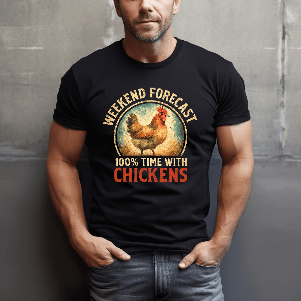Chicken On The Forecast T-Shirt