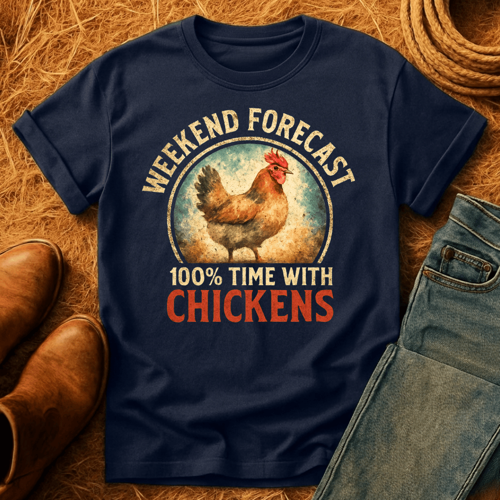 Chicken On The Forecast T-Shirt