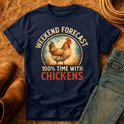 Chicken On The Forecast T-Shirt