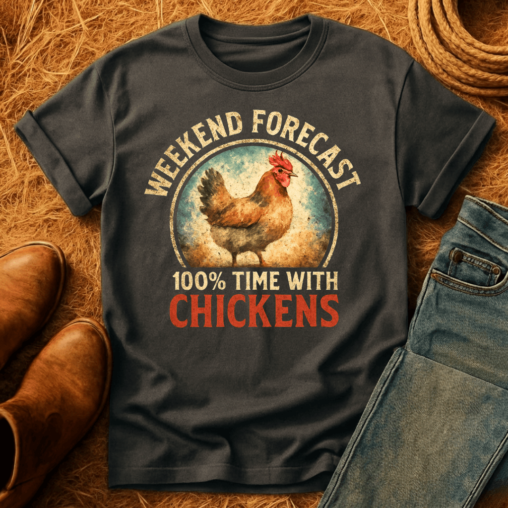 Chicken On The Forecast T-Shirt
