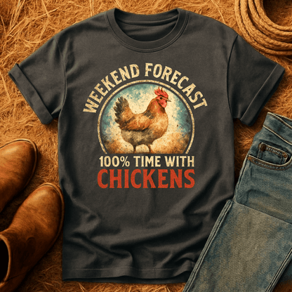 Chicken On The Forecast T-Shirt