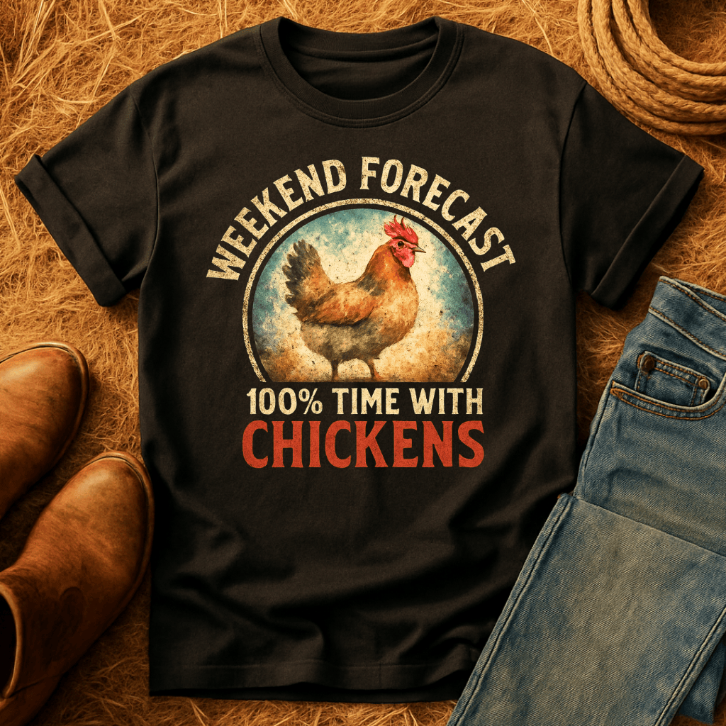 Chicken On The Forecast T-Shirt