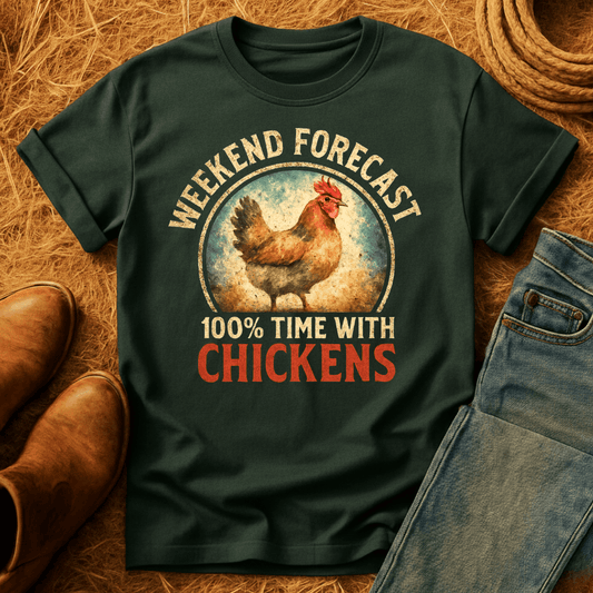 Chicken On The Forecast T-Shirt