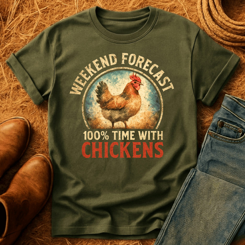 Chicken On The Forecast T-Shirt