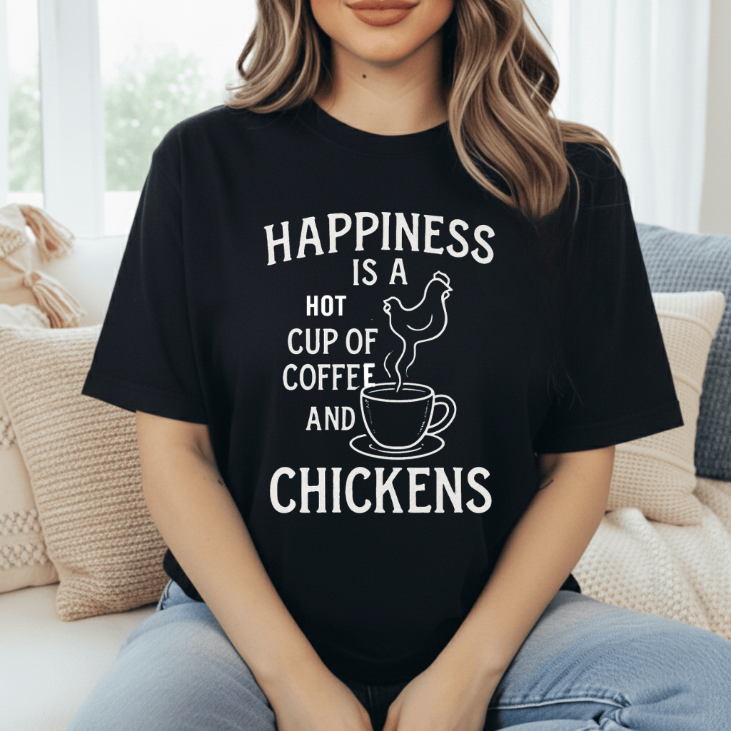 Happiness & Chickens T-Shirt
