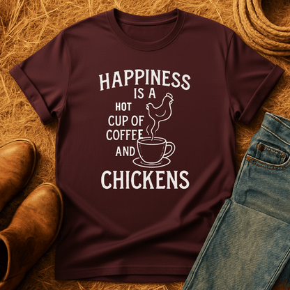 Happiness & Chickens T-Shirt