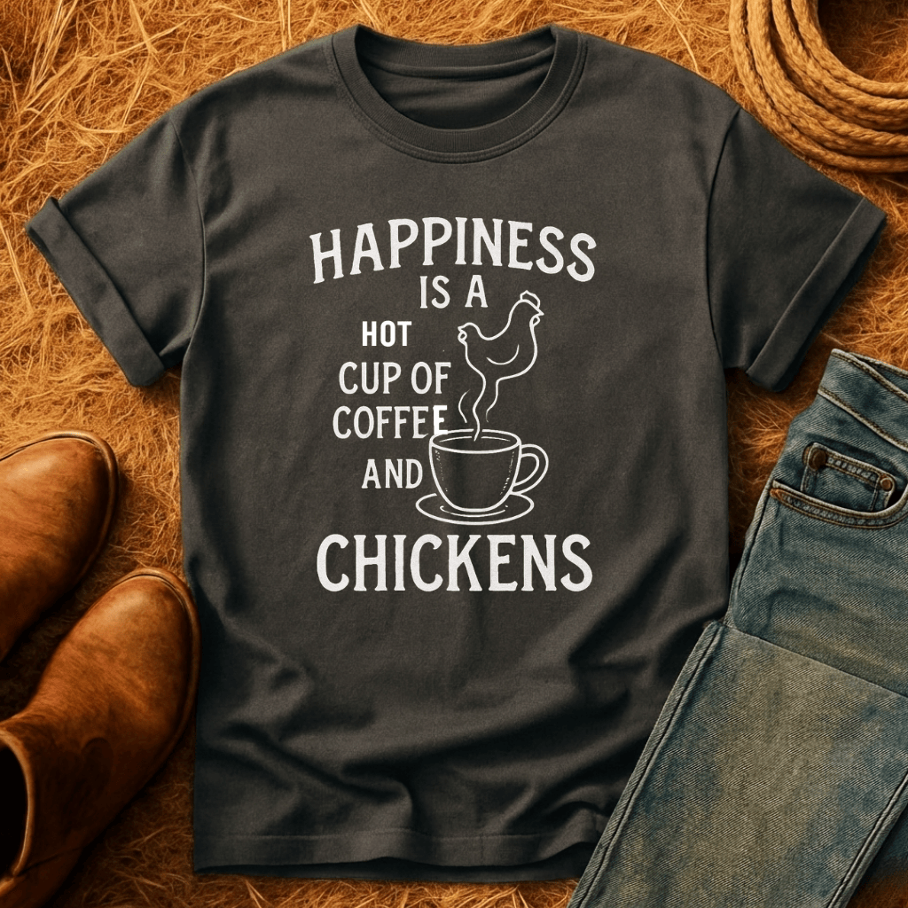 Happiness & Chickens T-Shirt