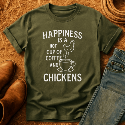 Happiness & Chickens T-Shirt