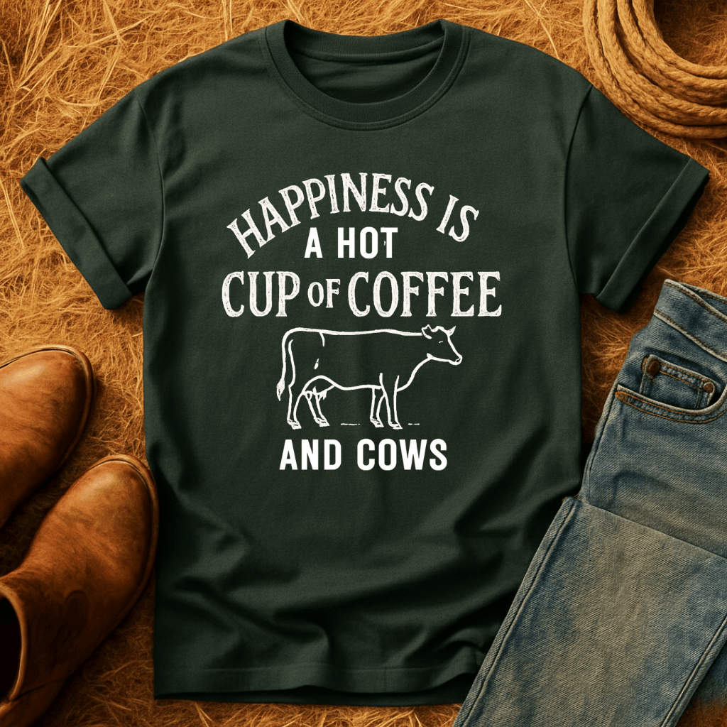 Happiness & Cows T-Shirt