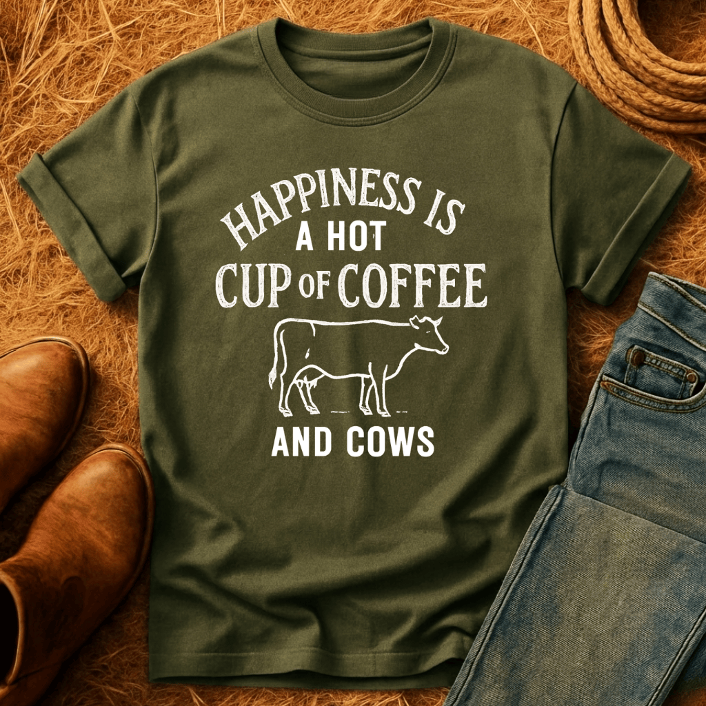 Happiness & Cows T-Shirt