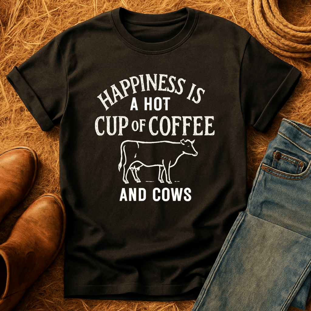 Happiness & Cows T-Shirt
