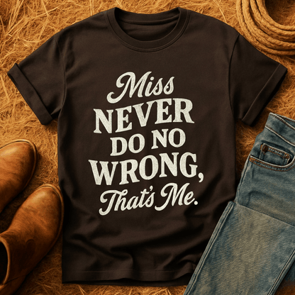 Never Do No Wrong T-Shirt
