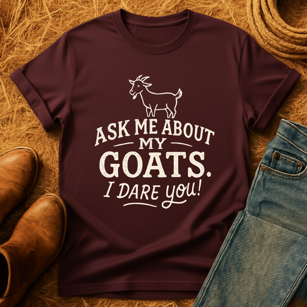Ask 'Bout My Goats T-Shirt