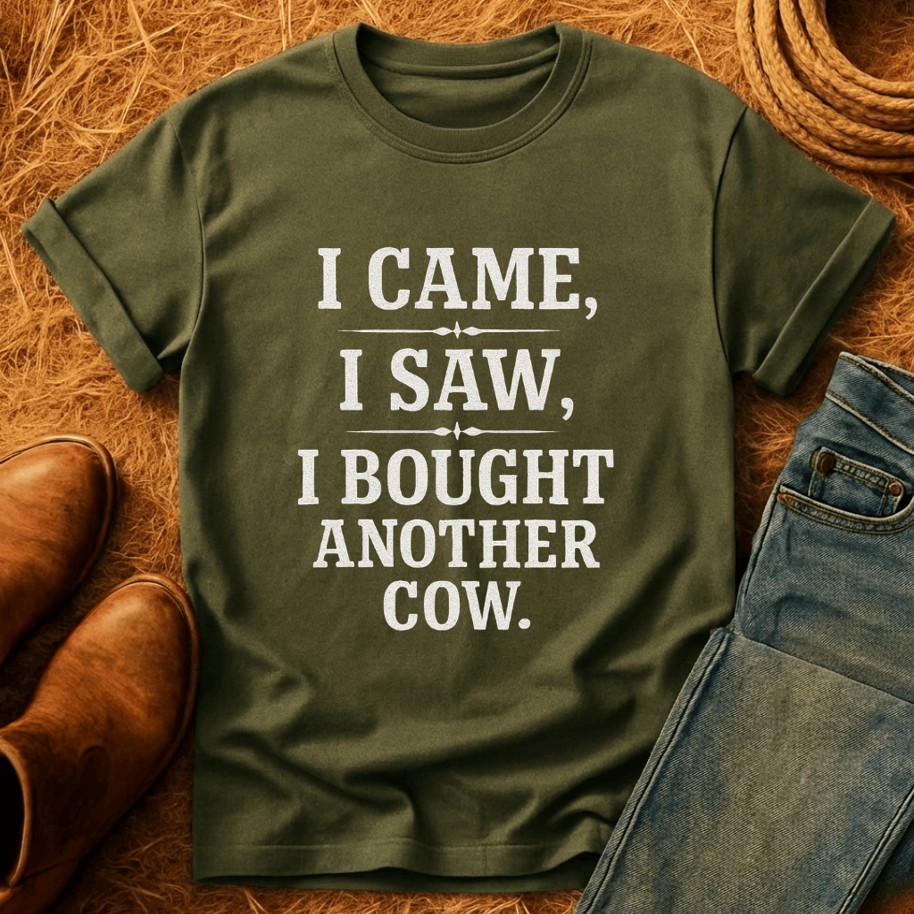 Veni, Vidi, Another Cow T-Shirt