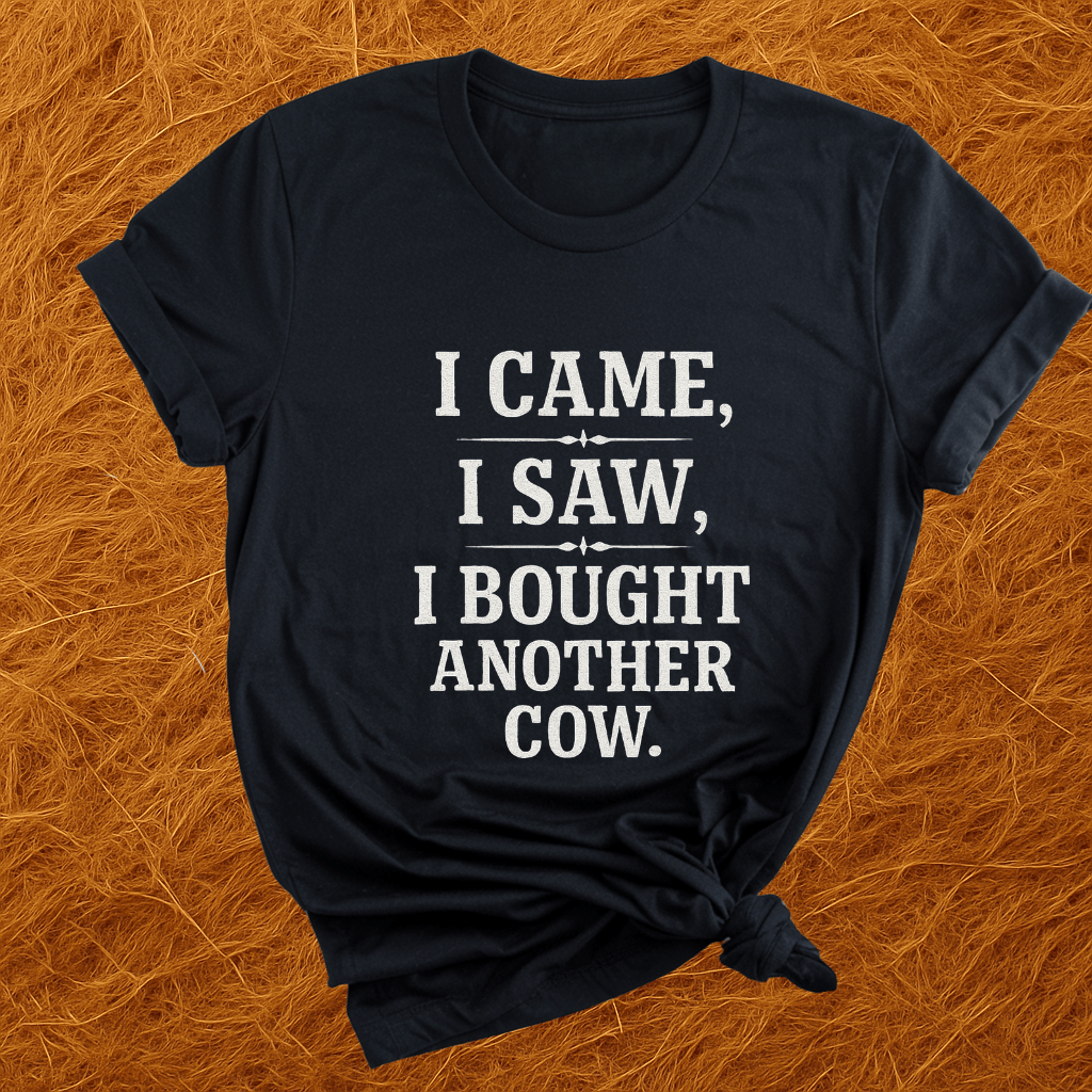 Veni, Vidi, Another Cow T-Shirt