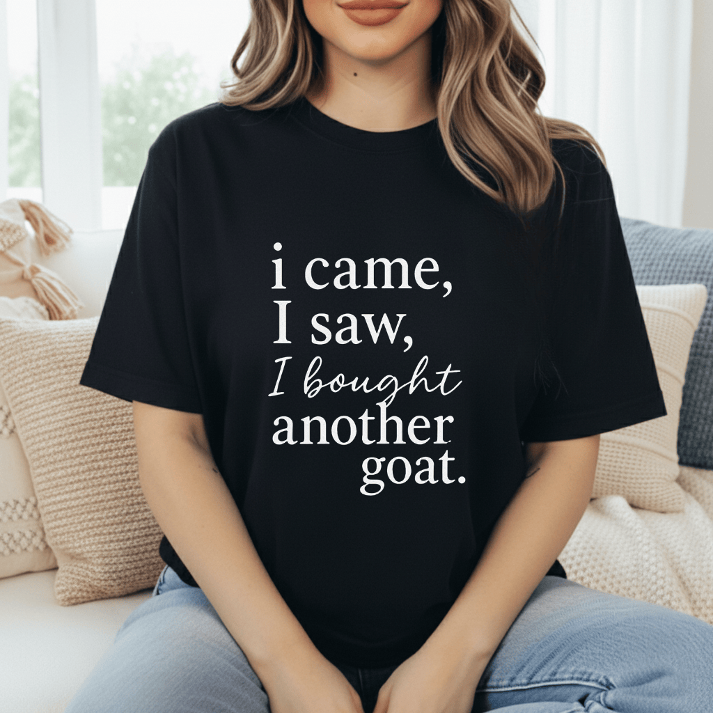 Veni, Vidi, Another Goat T-Shirt
