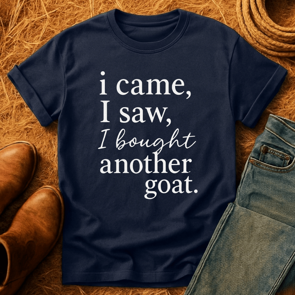 Veni, Vidi, Another Goat T-Shirt