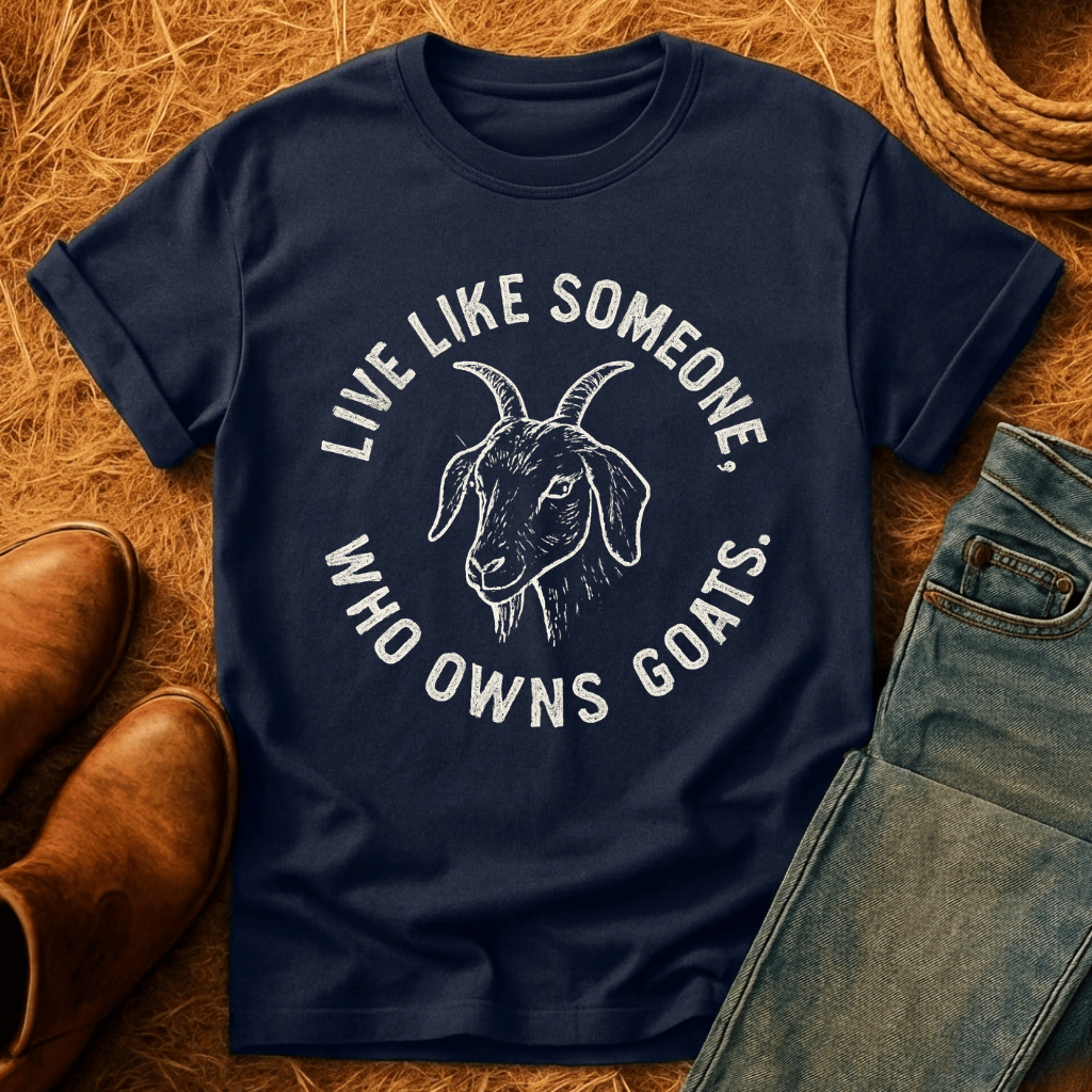 Live Like A Goat Owner T-Shirt