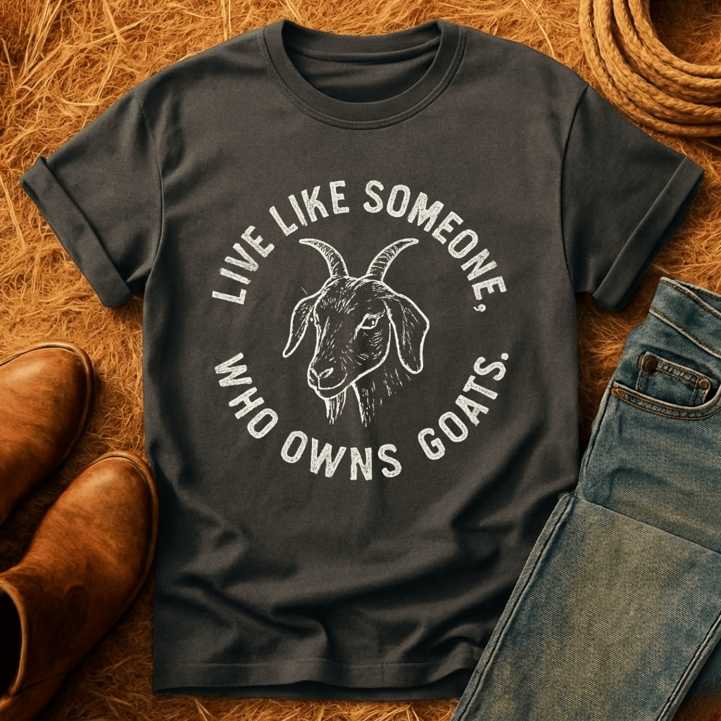 Live Like A Goat Owner T-Shirt