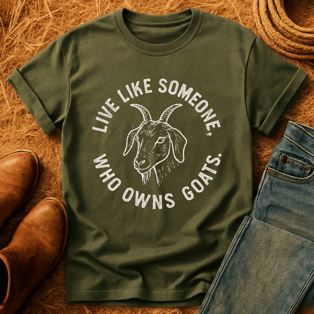 Live Like A Goat Owner T-Shirt