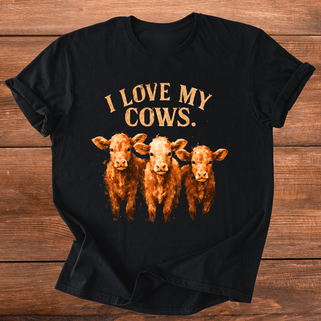 I Love Da Cows T-Shirt