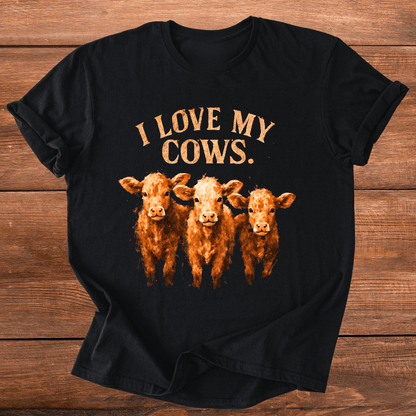 I Love Da Cows T-Shirt