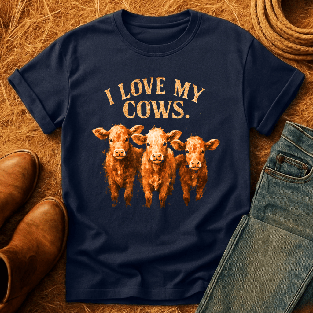 I Love Da Cows T-Shirt
