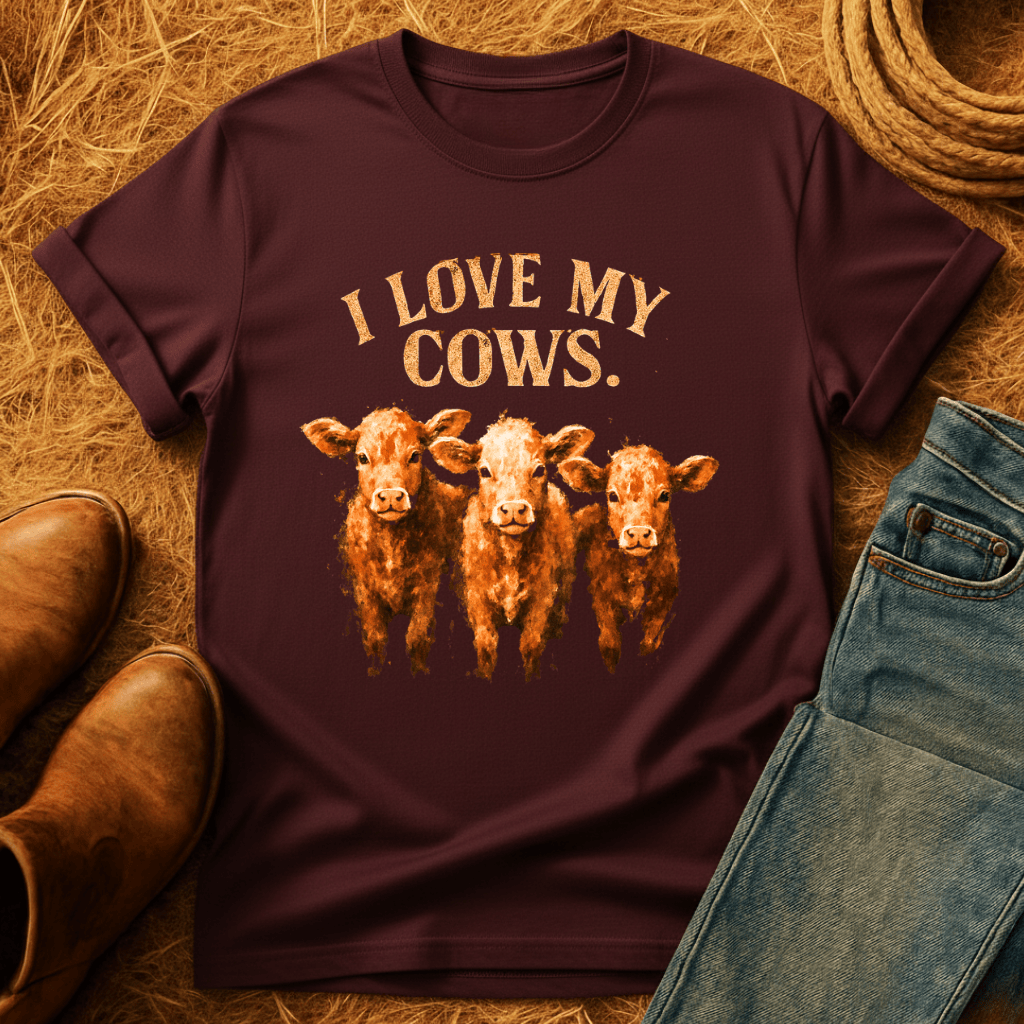 I Love Da Cows T-Shirt