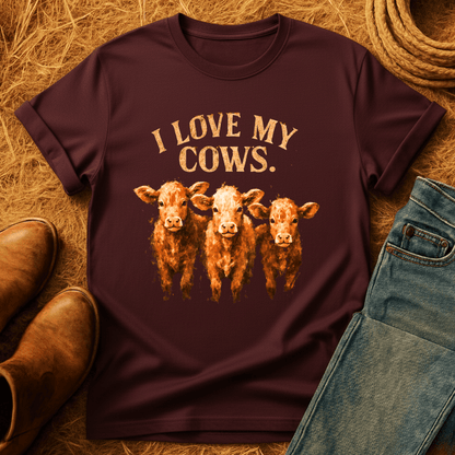 I Love Da Cows T-Shirt