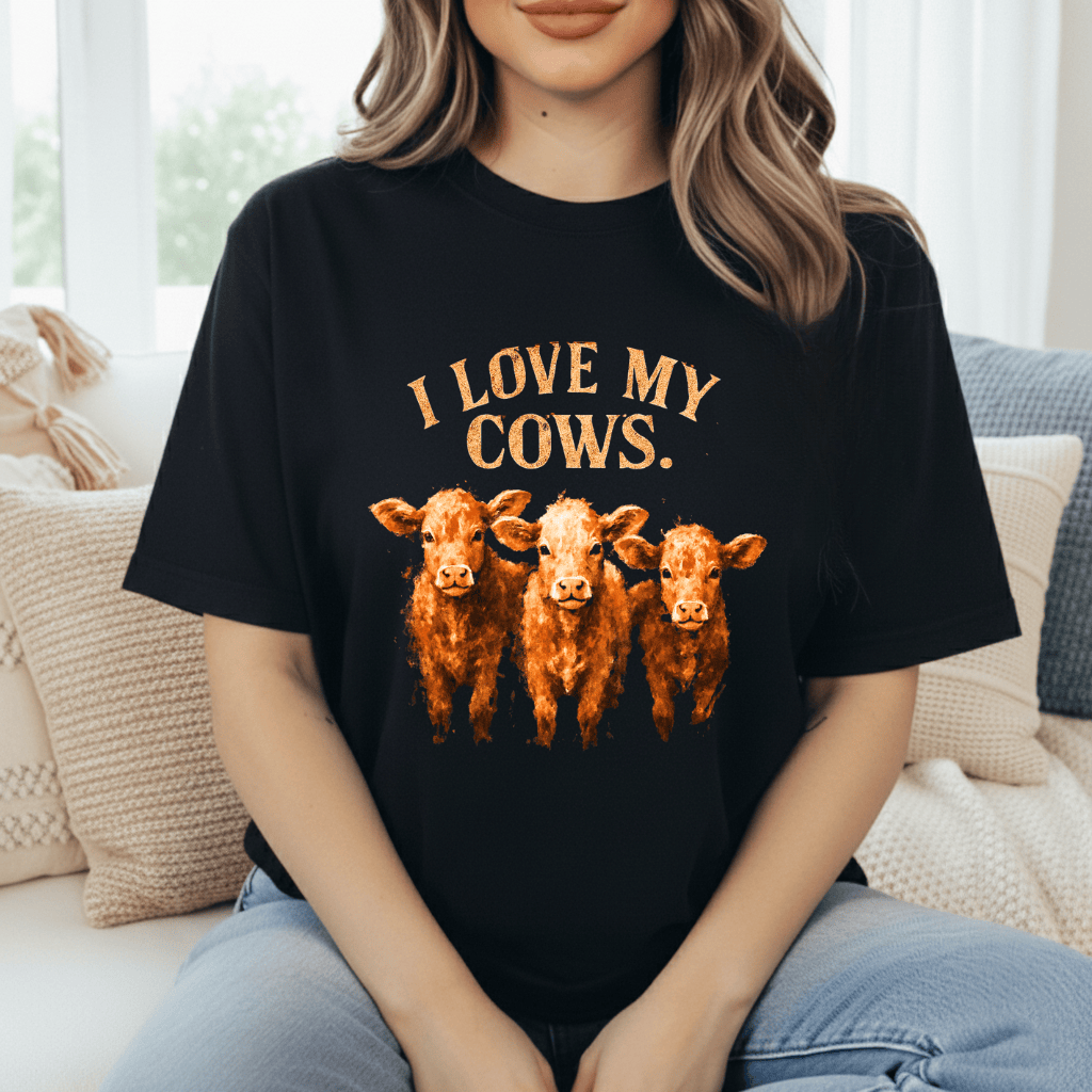 I Love Da Cows T-Shirt