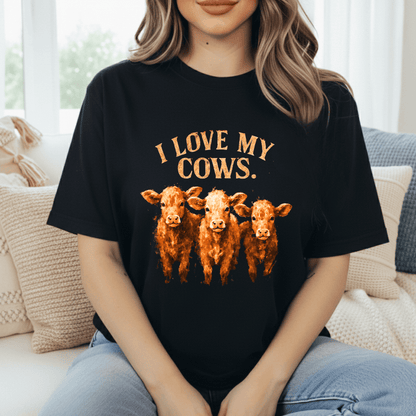I Love Da Cows T-Shirt