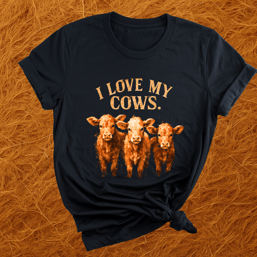 I Love Da Cows T-Shirt