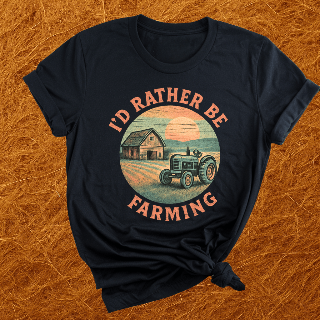 I'd Rather Farm T-Shirt