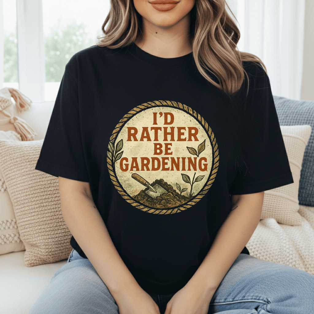 I'd Rather Be Gardening T-Shirt
