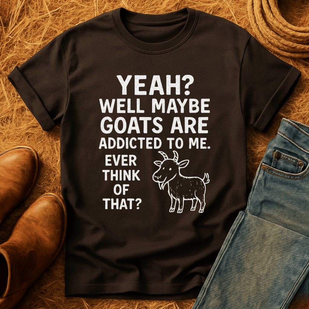 Goats Addicted To Me T-Shirt