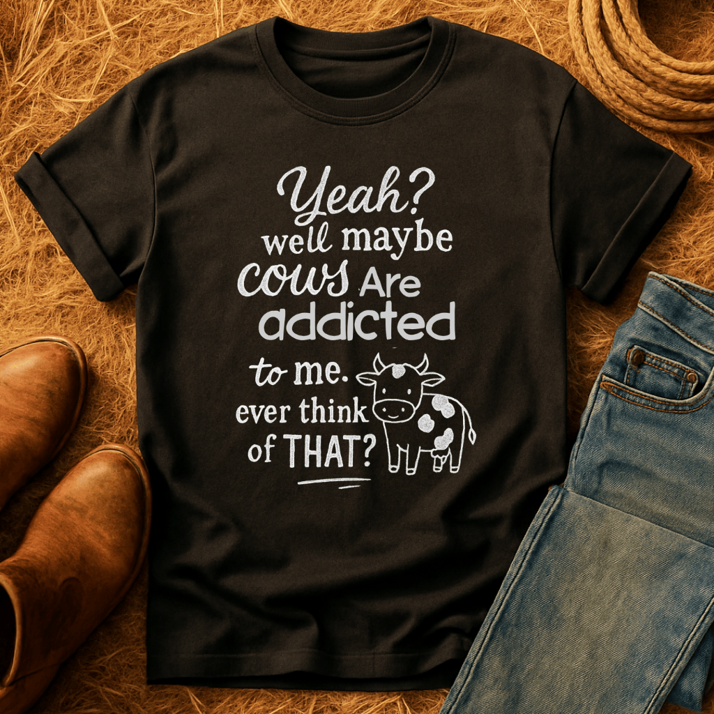Cows Addicted To Me T-Shirt