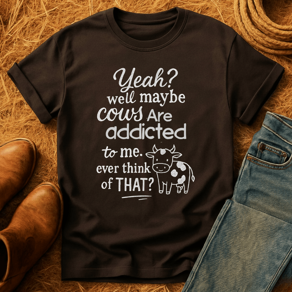 Cows Addicted To Me T-Shirt