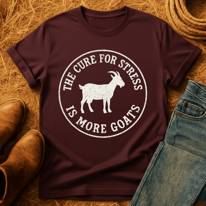 More Goats For Stress T-Shirt