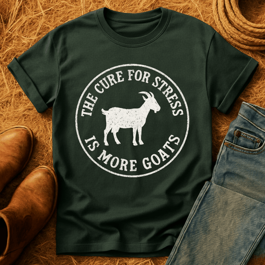 More Goats For Stress T-Shirt
