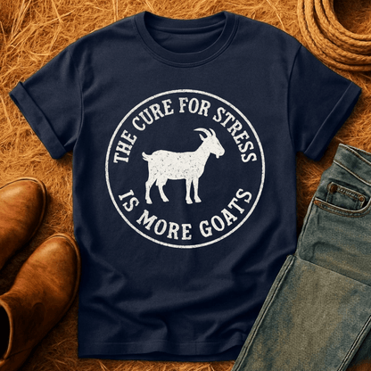 More Goats For Stress T-Shirt