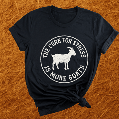 More Goats For Stress T-Shirt