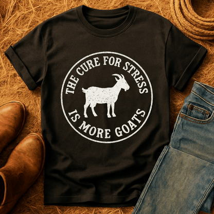 More Goats For Stress T-Shirt