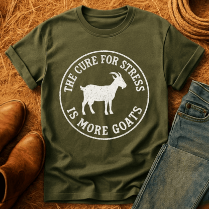 More Goats For Stress T-Shirt