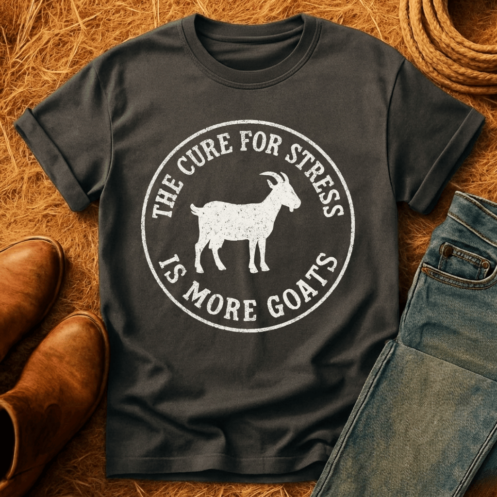 More Goats For Stress T-Shirt
