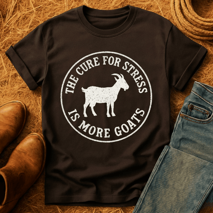 More Goats For Stress T-Shirt