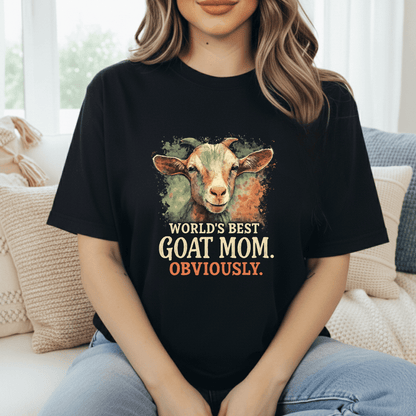 Worlds Best Goat Mom T-Shirt